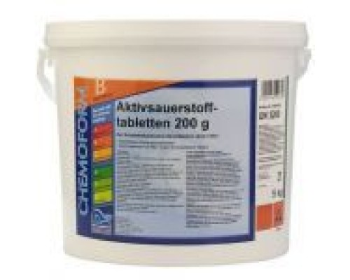 Chemoform Аквабланк О2 таблетки (200 г), 5 кг (0592005)