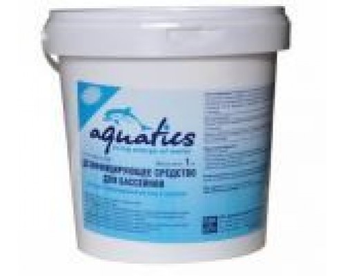 Быстрый стабилизированный хлор в гранулах, Aquatics, 1 кг