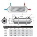 Теплообменник 75 кВт Pahlen Hi-Flow HF75 нержавеющая сталь (11394)