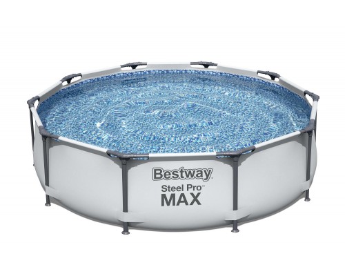 Каркасный бассейн Steel Pro Max 305х76см, 4678л, фил.-насос 1249л/ч, Bestway, 56408 BW