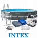 Каркасный бассейн Ultra XTR Frame 610х122см, 30079л, песч.фил.-нас. 7900л\ч, лестница, тент, подст., Intex, 26334