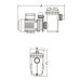 Насос с префильтром Aquaviva SD050 однофазный, 8,5 м³/ч, 0.37 кВт, 220 В