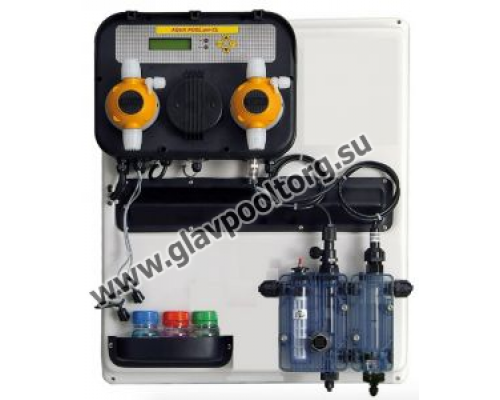 Станция дозирования A-Pool System Ph-Cl 10-10 л/ч при 4 атм. (на панели)