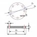 Фланец глухой Ø 225