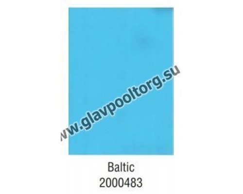Пленка ПВХ для бассейна Elbe Classic Baltic / Голубая 2,0x25 м (2000483)