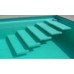 Пленка ПВХ для бассейна Elbe Classic Turquoise Antislip / Бирюзовая 1,65x10 м (2000769 / 500)