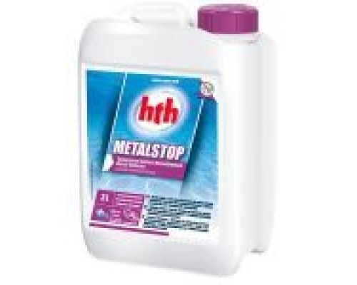 Средство для выведения металлов hth Metalstop Liquid, 3 л (упаковка 4 шт.) L800550H2