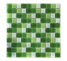 Мозаика стеклянная Aquaviva Сristall Green Light DCM173