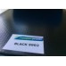 Пленка ПВХ для бассейна Haogenplast Antislip Black / чёрная, разметка для дорожек 0,25х25 м (9902)
