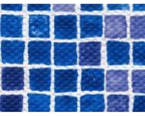 Пленка ПВХ для бассейна Haogenplast Snapir NG Antislip Blue/Ocean / синяя мозаика 1,65х10 м