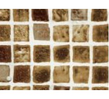 Пленка ПВХ для бассейна Haogenplast Snapir NG Earth / коричневая мозаика 1,65х25 м