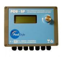 Пульт автоматического управления фильтрацией (2 насоса) и нагревом воды «PoolStyle PCU-2P» (PS5.2)