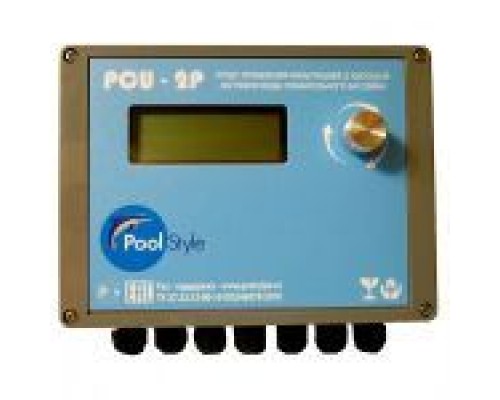 Пульт автоматического управления фильтрацией (2 насоса) и нагревом воды «PoolStyle PCU-2P» (PS5.2)